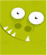 Happy monster